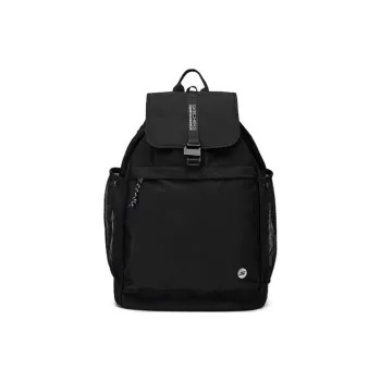 Skechers Fabric Backpack Large Size Unisex Carbon Black