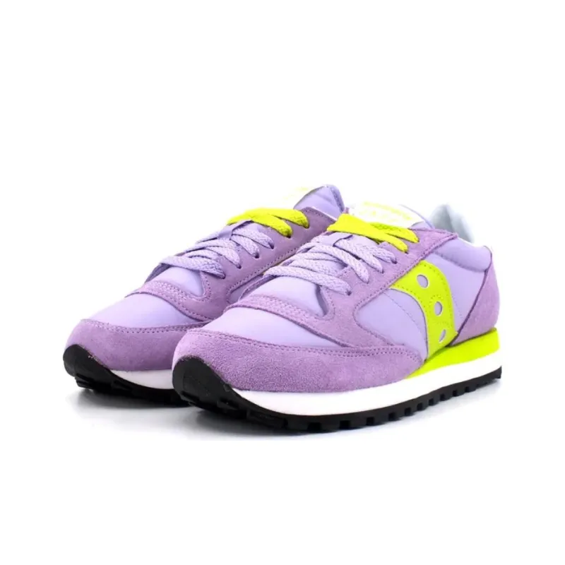saucony Women's Jazz Original 'Violet Lime'-3