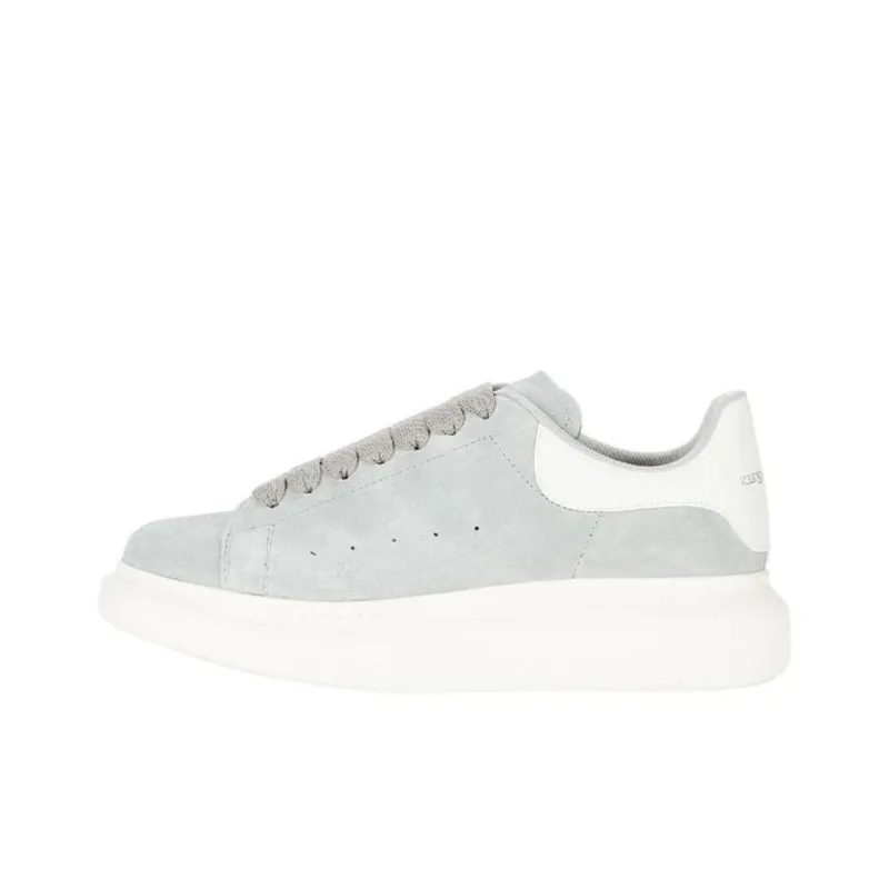 Alexander McQueen Suede Oversized Sneaker 'Grey' Women's-2