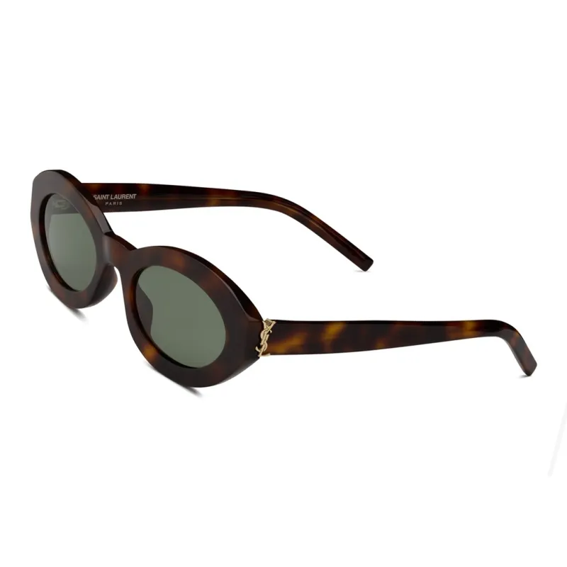SAINT LAURENT Sl M136 Oval Frame Sunglasses-2
