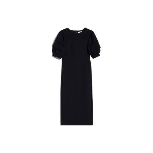 MaxMara Short-Sleeved Dresses Women's Black