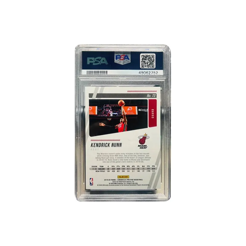 PANINI Kendrick Nane Player Card Card Quality Guaranteed Graded Cards 1 Pc-1