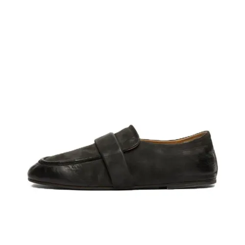 Marsèll Round-toe Leather Loafers