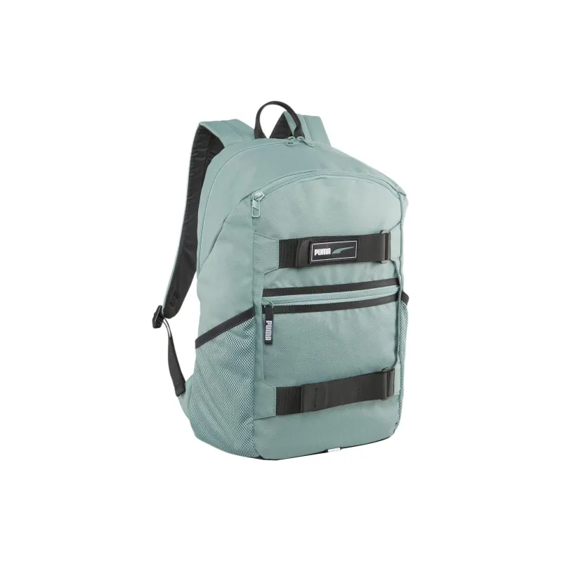 PUMA Fabric Backpack Unisex Light Green Gray-2