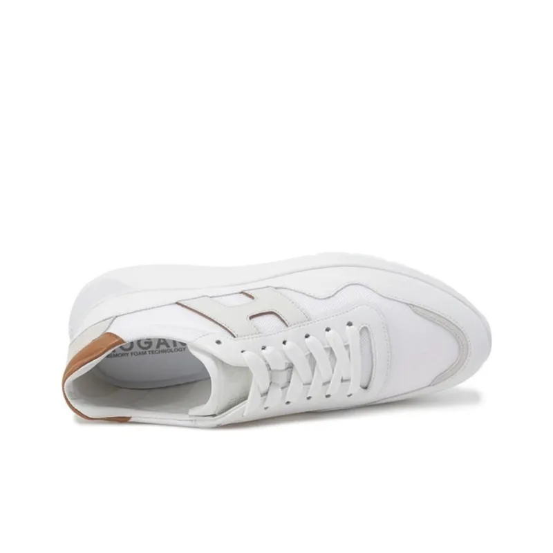HOGAN Interactive 3 Round Toe Lace Up Sneakers-3