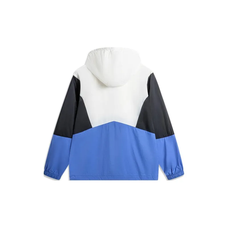 LiNing Sports Trend Series UV Protection Sun Protection Clothing Men's Ivory & Multicolor Combination-1
