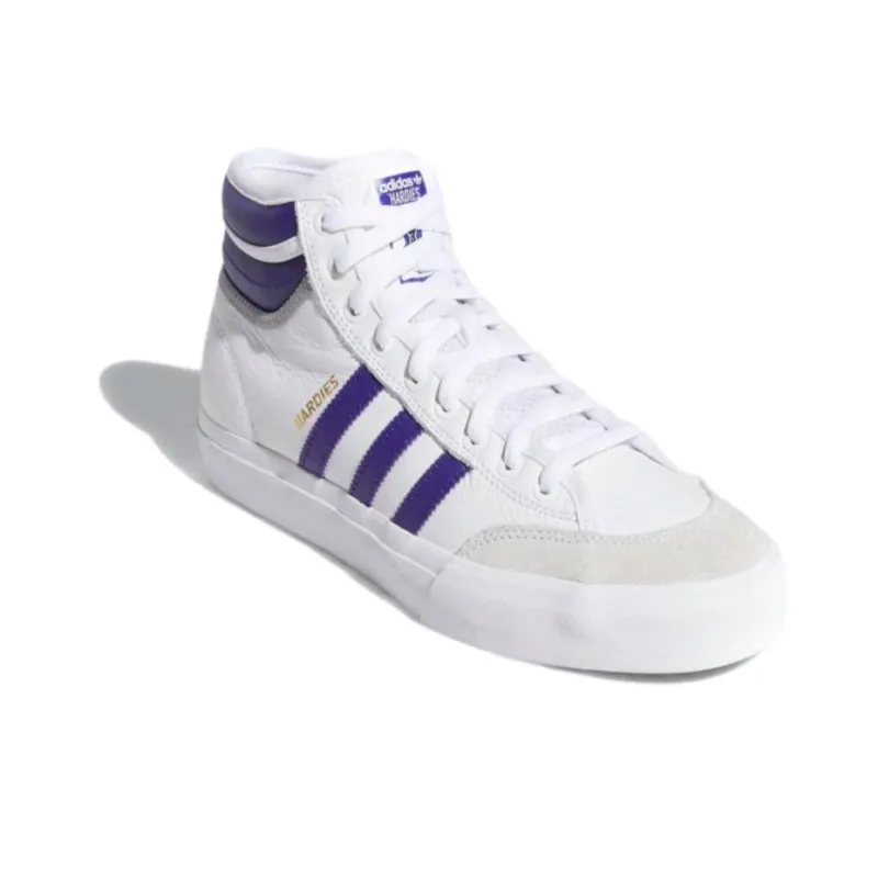 Adidas Matchcourt High RX2 Hardies White Purple-2