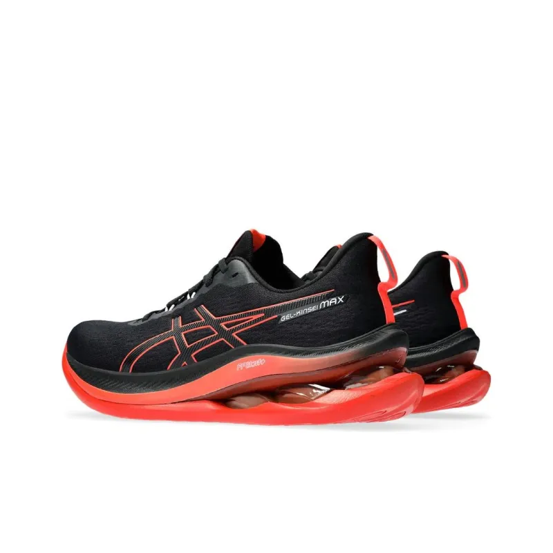 Asics Gel Kinsei Max Black Sunrise Red-2