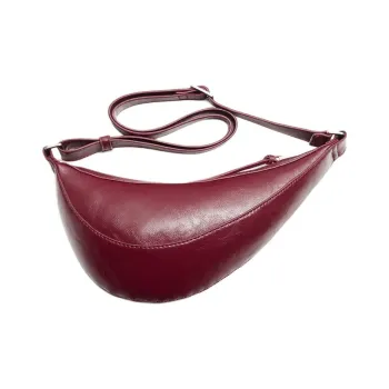 ZARA PU Shoulder Bag Crossbody Bag Mini Men's Red