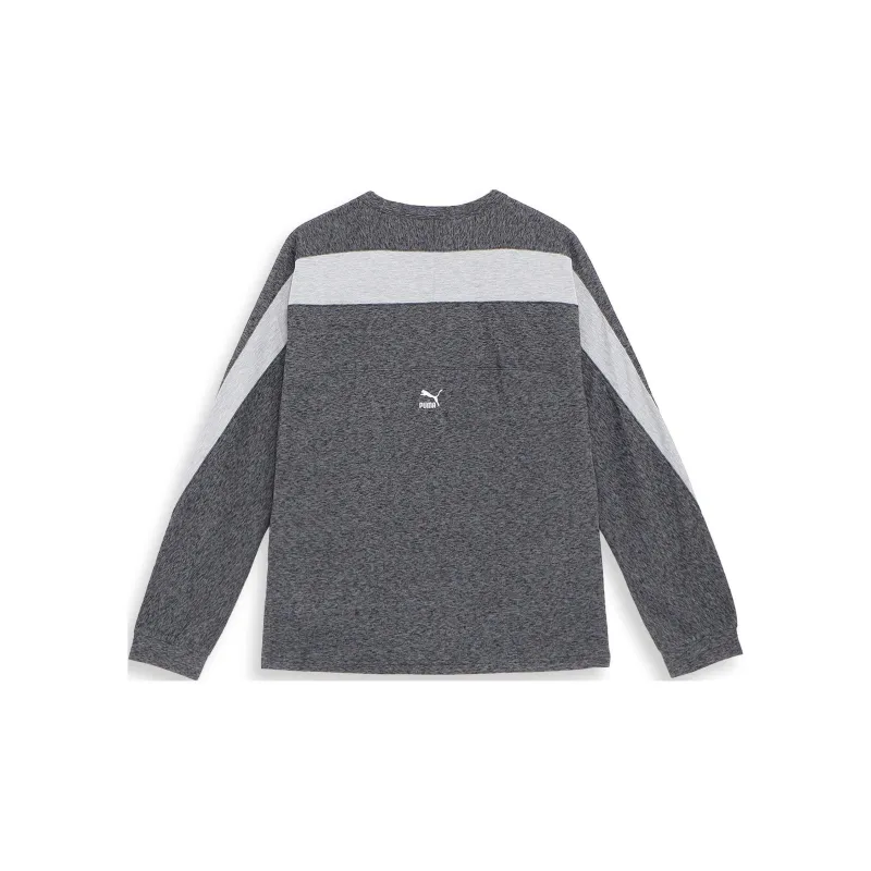 PUMA T-Shirts Unisex Dark Gray-1