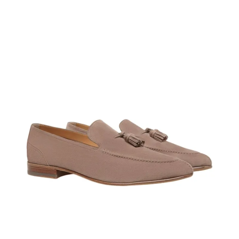 BALLY Tassel-detail Suede Loafers-2