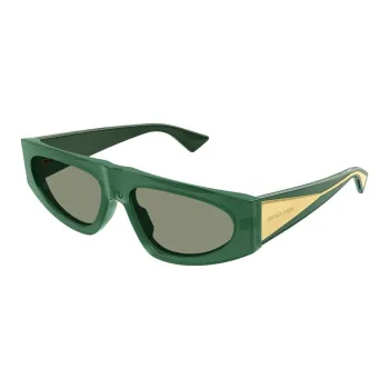 Bottega Veneta Geometric Frame Sunglasses