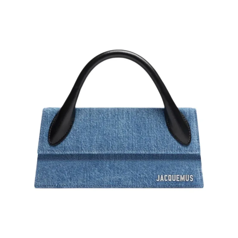 Jacquemus Long Denim Handbag-0