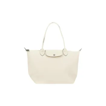 LONGCHAMP Le Pliage Xtra Cow Leather Tote Bag, Shopping Bag, Shoulder Bag, Handbag Medium Size Women's Natural