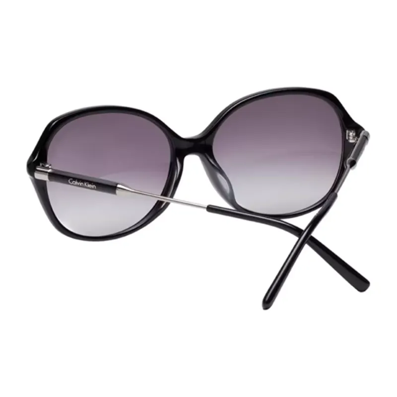 CK/Calvin Klein Square Sunglasses Women's Black-3