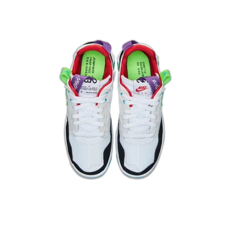 Air Jordan MA2 'White Green Blue' GS-3