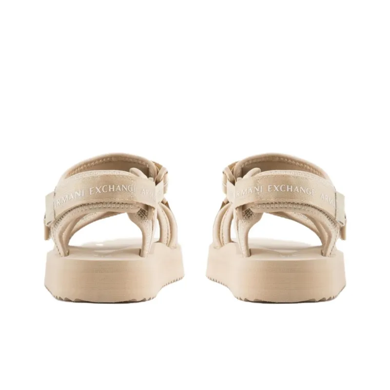ARMANI EXCHANGE Beach Sandals Men's Umber-3