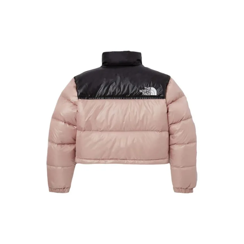 THE NORTH FACE W'S Nuptse Short Jacket Pastel Pink Korea Version-1