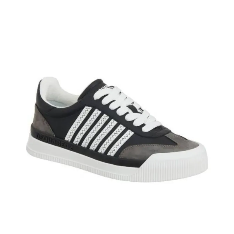 DSQUARED 2 Boxer Stripe Detailed Lace Up Sneakers-2