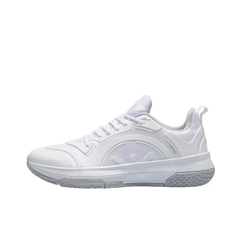 LiNing Way Of Wade Non-slip Lightweight Low-Top Basketball Shoes Men's Standard White