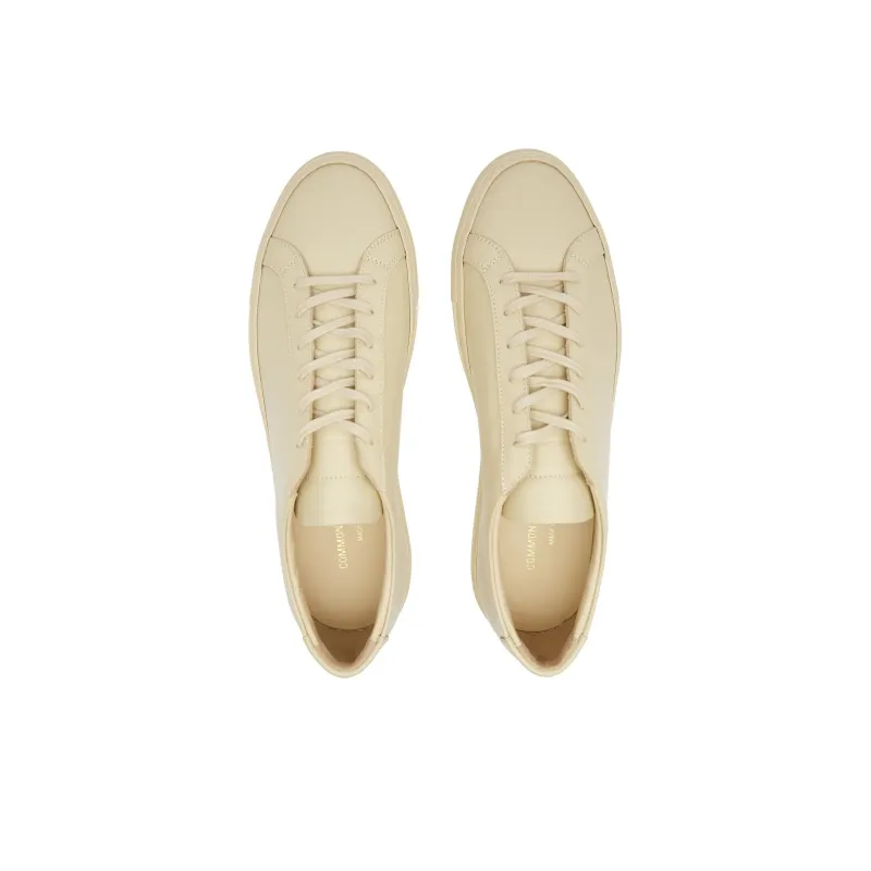 COMMON PROJECTS Low Top Skateboard Shoes Men's Yellow-4