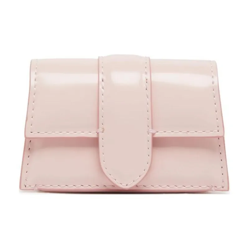 Jacquemus Cotton With Calfskin Earphone Case Mini Women's Pink-0