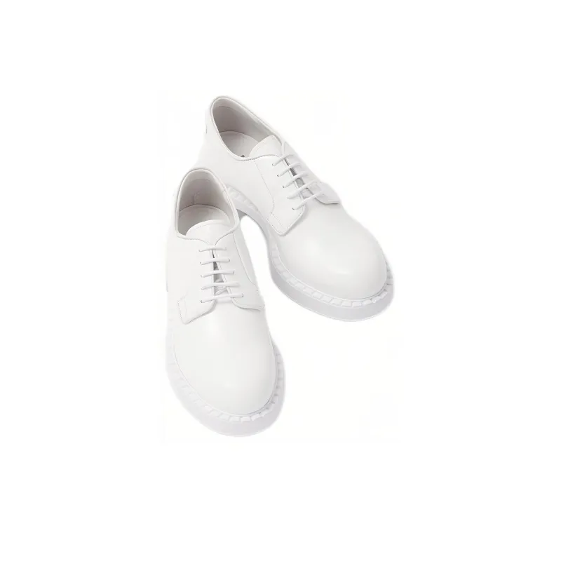 PRADA Casual Single Shoes Women's White-3