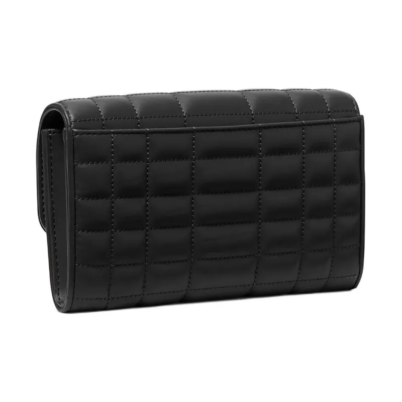 MICHAEL KORS Leather Shoulder Bag Crossbody Bag Large Size Women's Black-1