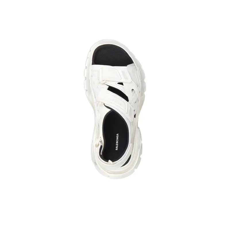 Balenciaga Track Sandals 'Clearsole White'-2