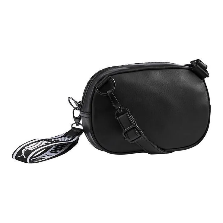 PUMA Artificial Leather Shoulder Bag Crossbody Bag Regular Women's Black-2
