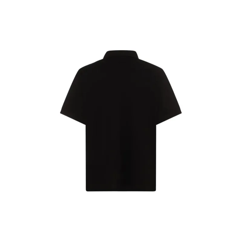 Y 3 Straight Hem Short Sleeved Polo Shirt-1