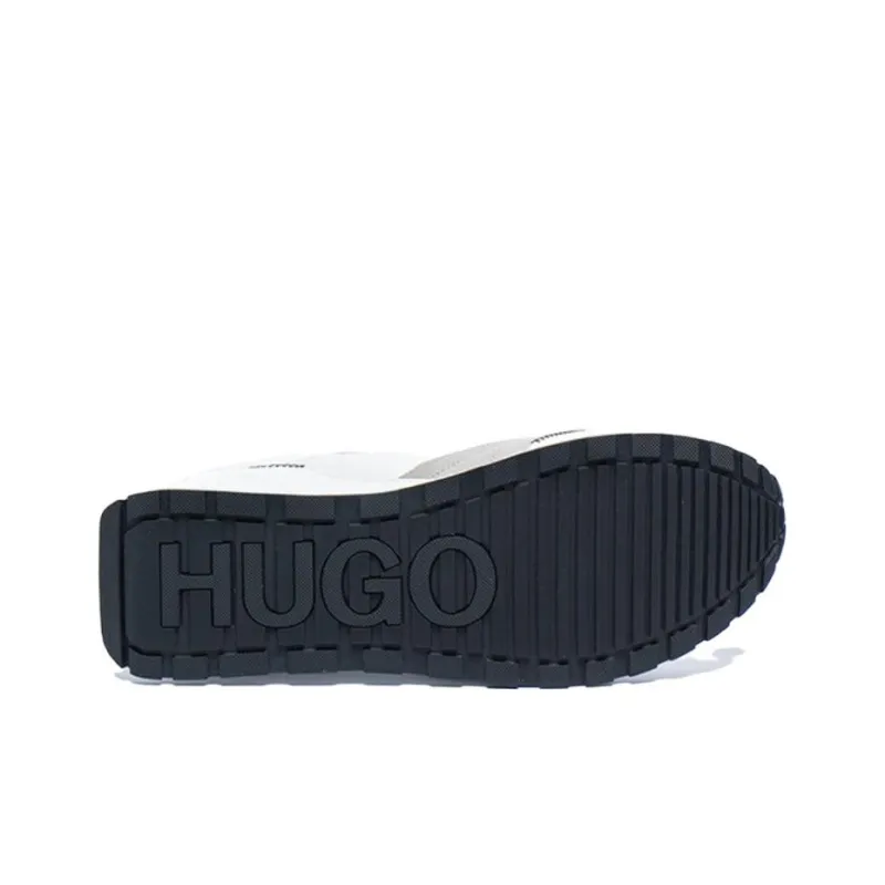 HUGO BOSS Wear-Resistant Coverage Low-Top Casual Shoes Men's White-4