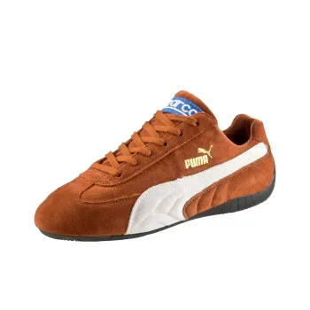 PUMA Speedcat Cushioning, Slip Resistant, Lightweight Low Top Running Shoes Unisex Brown