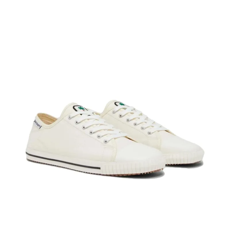 PALM ANGELS Low Vulcanized Sneaker White-2