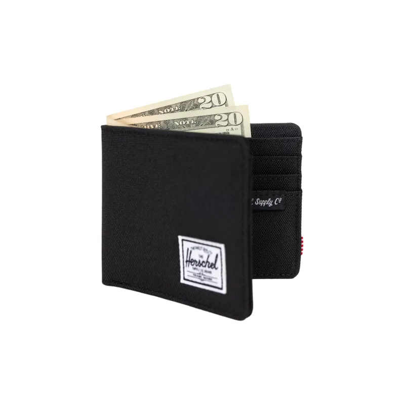 Herschel Polyester Wallet Regular Unisex Black-3
