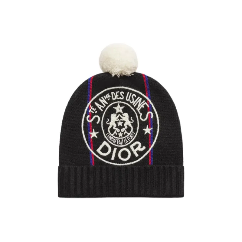 DIOR Wool, Cashmere Beanies Women's Black-0