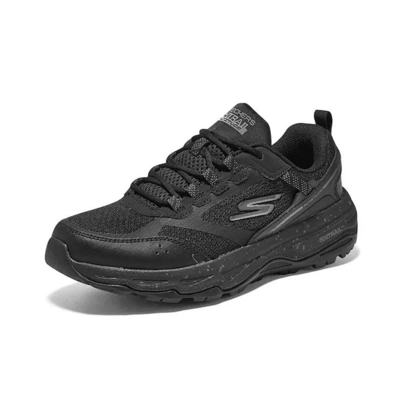 Skechers Durable Breathable Low Top Casual Running Shoes Women's Black-2