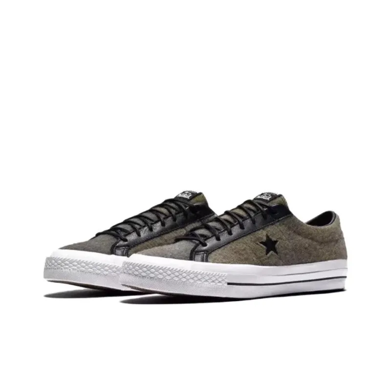 Converse Woolrich X One Star Ox 'Herbal Green'-2
