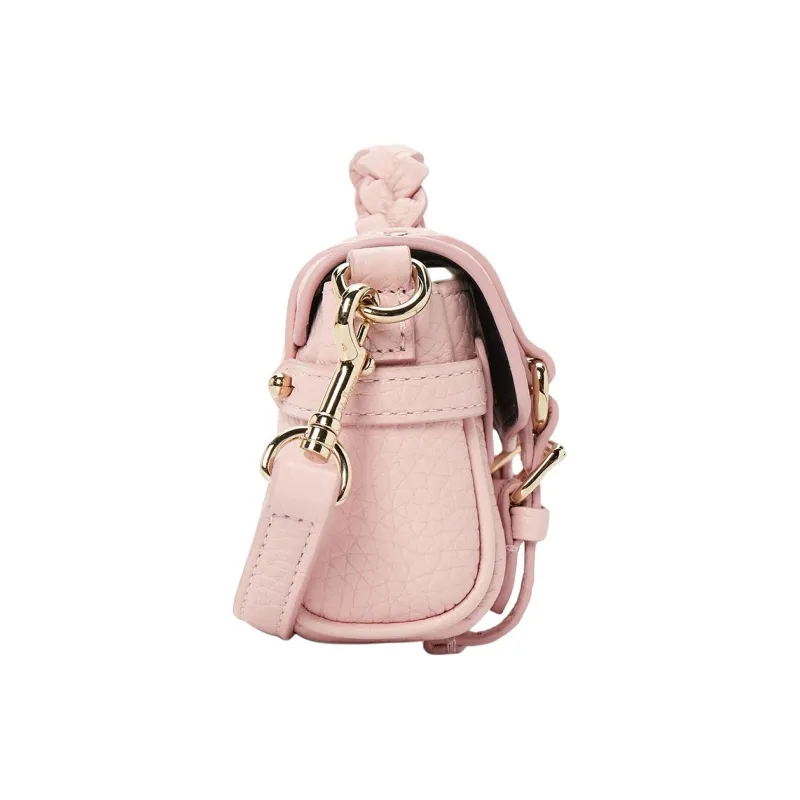 Mulberry Alexa Calfskin Shoulder Bag, Crossbody Bag Mini Women's Pink-2