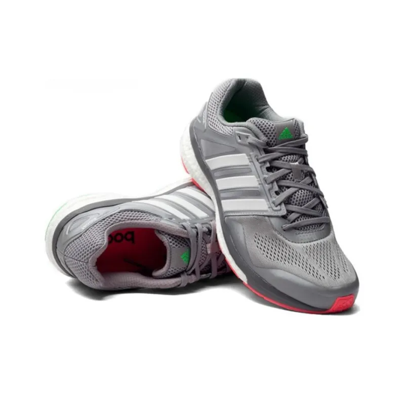 Adidas Supernova Glide 7 Boost Grey Green Red-4