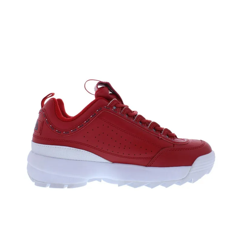 FILA Women's Disruptor 2 Premium 'Red' Women's-1