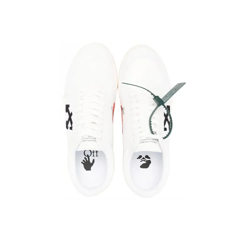 OFF WHITE Vulc Low Canvas White White Black-2