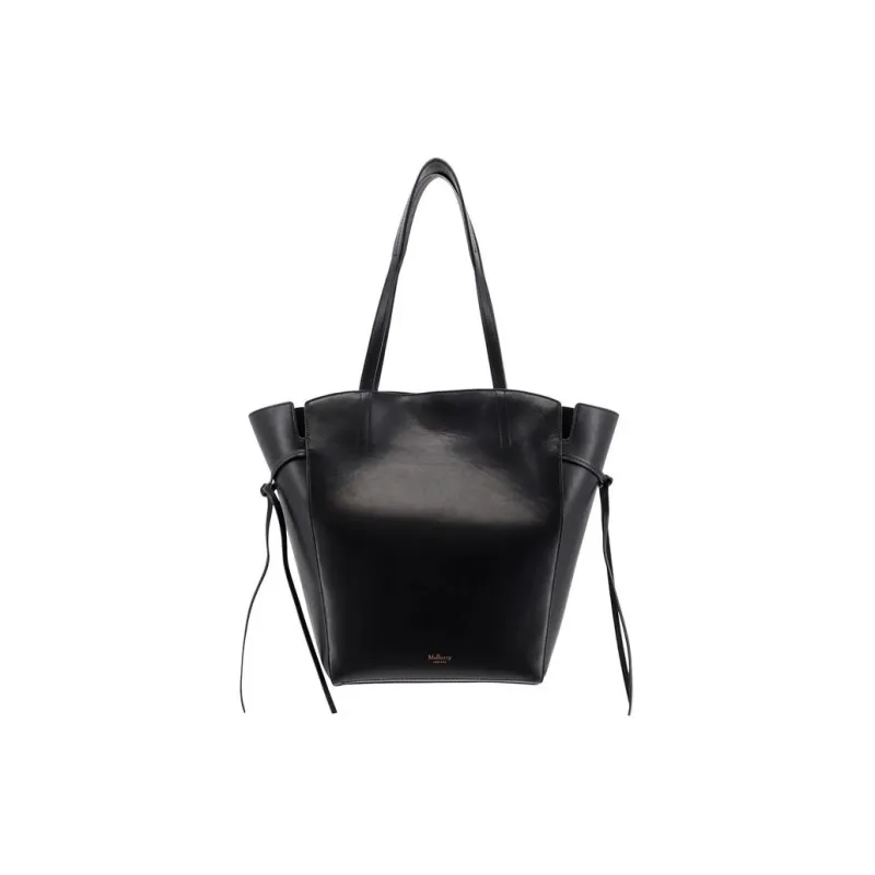 Mulberry Logo Printed Drawstring Tote Bag-0