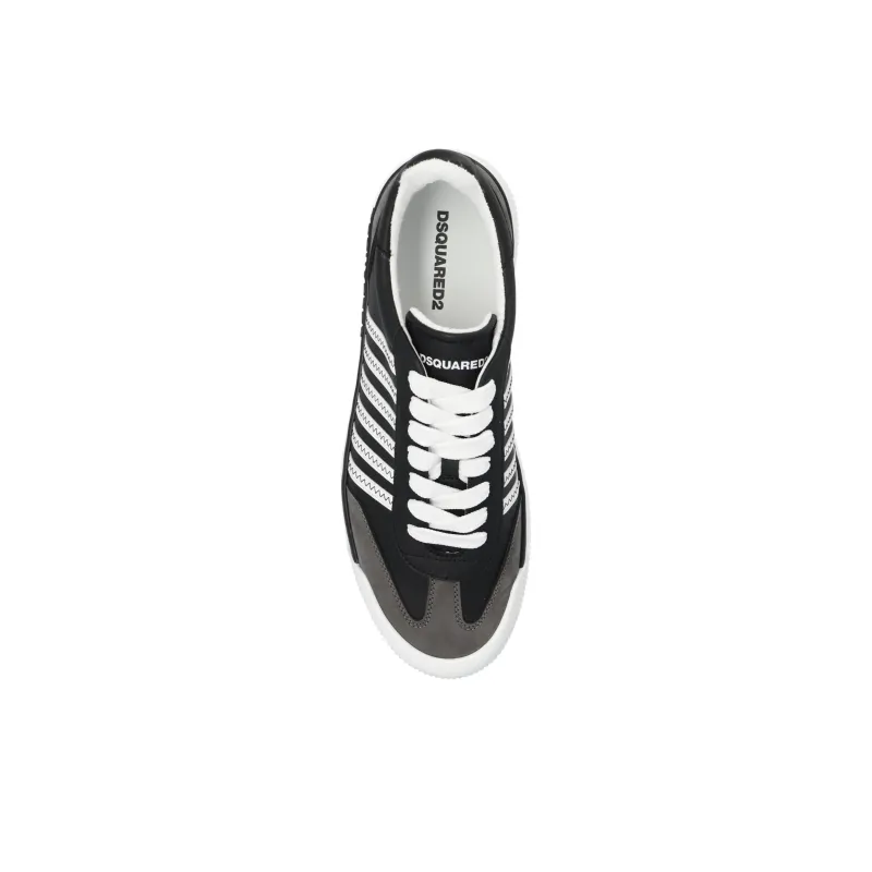 DSQUARED 2 Boxer Stripe Detailed Lace Up Sneakers-5