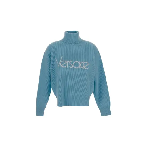 VERSACE Sweaters Women's Blue