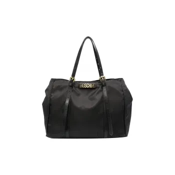 MOSCHINO Logo-lettering Tote Bag