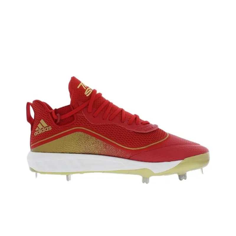Adidas Icon V Cleat 'Red Gold Metallic'-1
