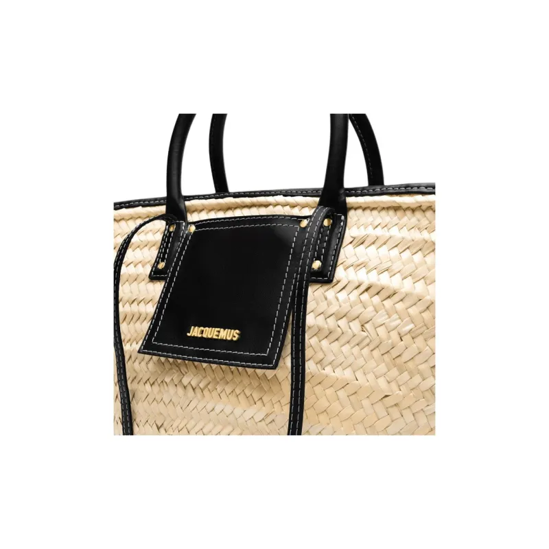 Jacquemus Le Panier Soli Open Top Tote Bag-3