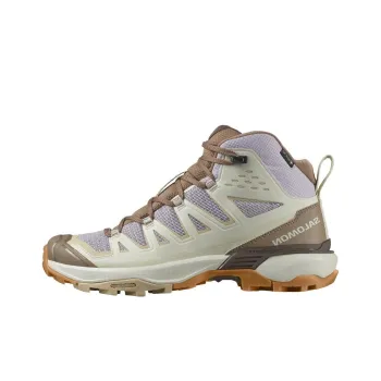 SALOMON X ULTRA 360 Outdoor Shoes Women's High Top Brown Purple