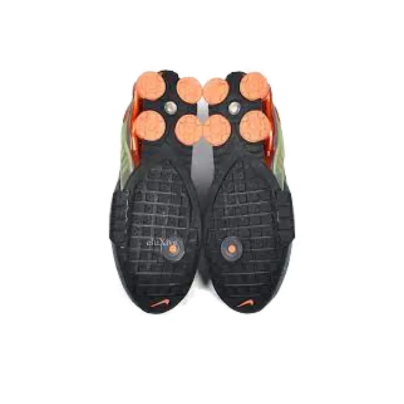 Nike Shox Xt Iv Large Graphite Orange Flash Neutral Grey-4